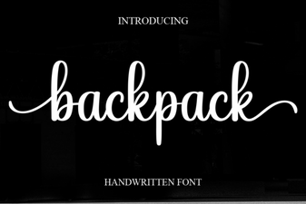 Backpack Font: Modern Typography for Creative Projects
