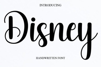 Creative Disney Font Design Ideas for Your Projects