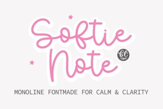 Softie Note Font: Creative Typography for Personal Projects