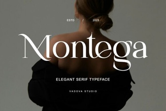 Montega Font: Elegant Typography for Creative Projects