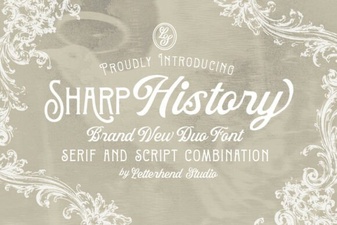 Sharp History Font for Bold Typography Projects